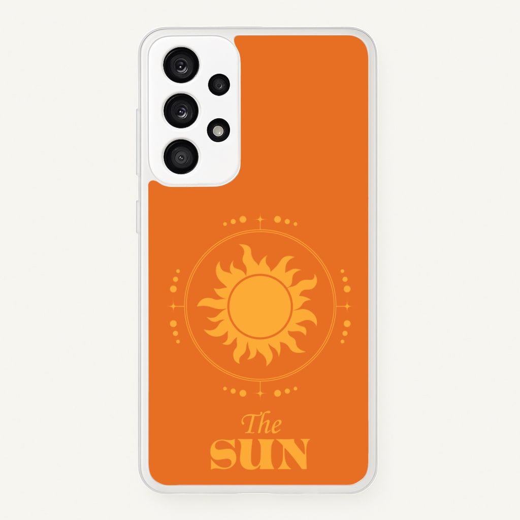 The Sun Orange - Tarot Cards Phone Case for Galaxy A53