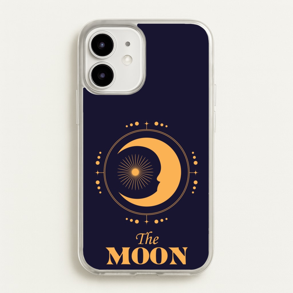 The Moon Dark Blue - Tarot Cards Phone Case for iPhone 12 Mini