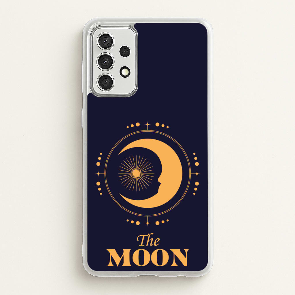 The Moon Dark Blue - Tarot Cards Phone Case for Galaxy A52 / A52s