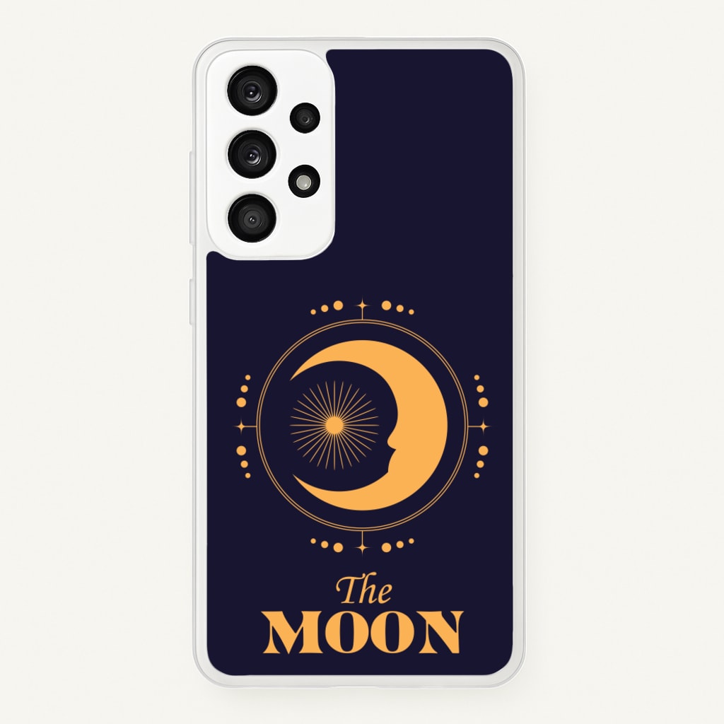 The Moon Dark Blue - Tarot Cards Phone Case for Galaxy A53
