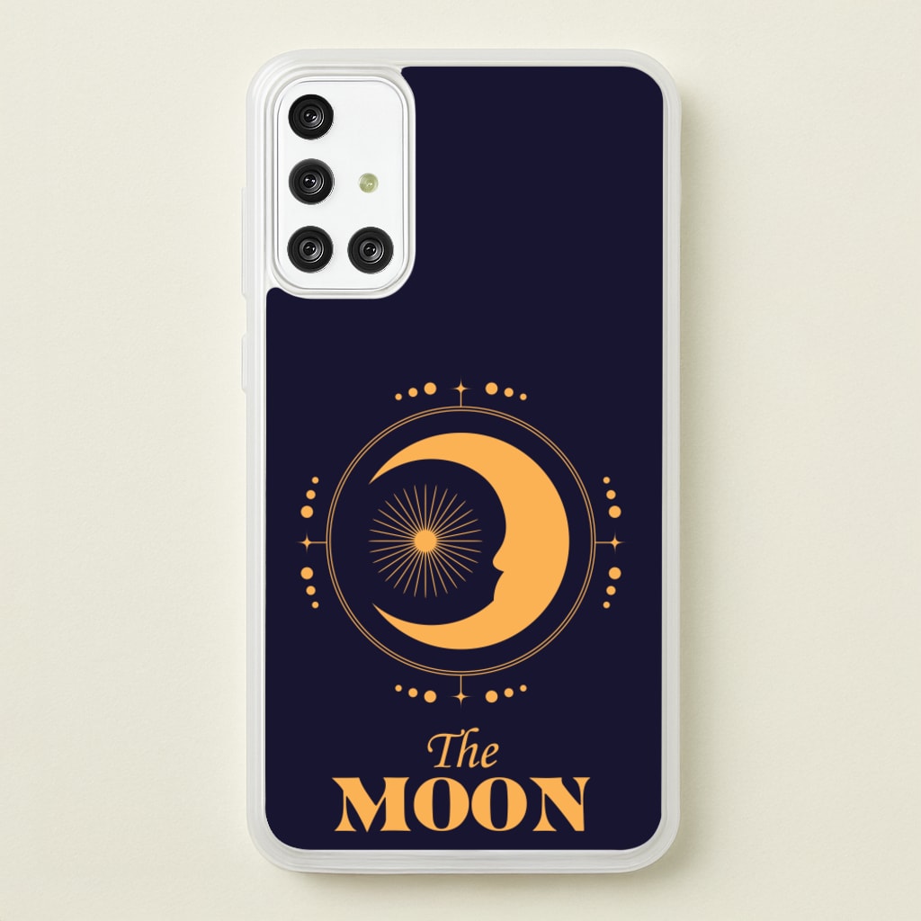 The Moon Dark Blue - Tarot Cards Phone Case for Galaxy A71
