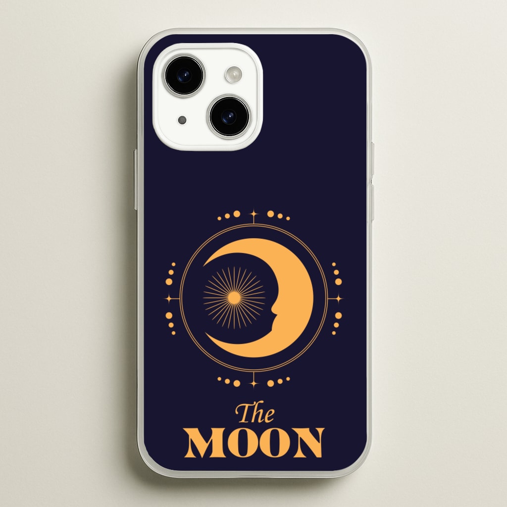 The Moon Dark Blue - Tarot Cards Phone Case for iPhone 14
