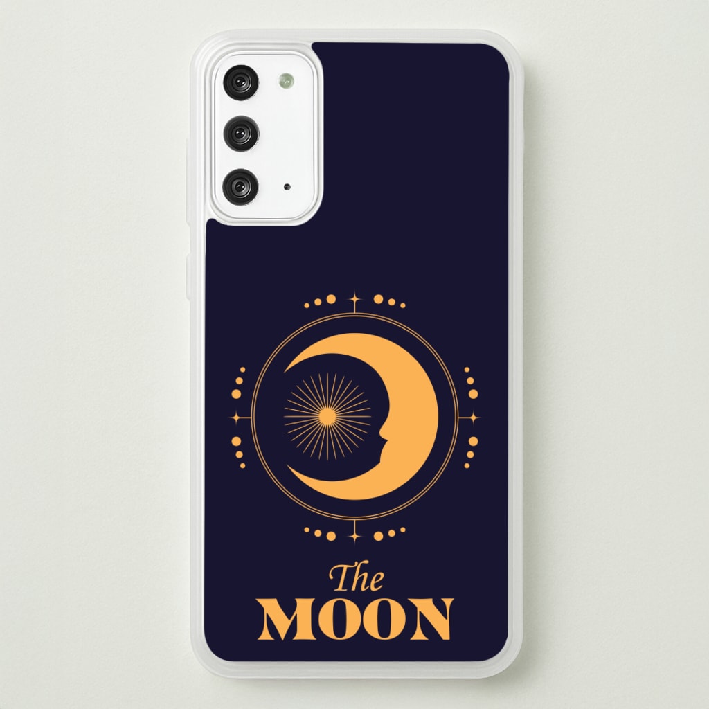 The Moon Dark Blue - Tarot Cards Phone Case for Galaxy Note 20