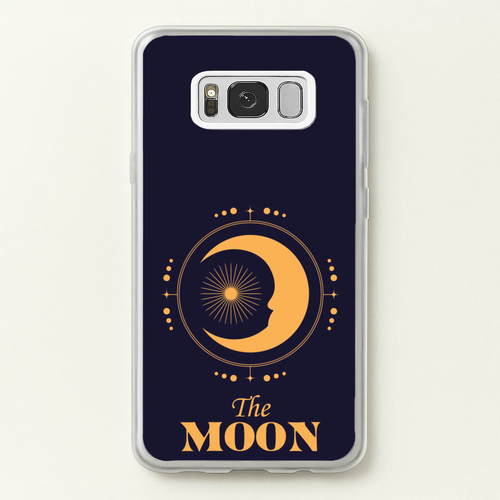 The Moon Dark Blue - Tarot Cards Phone Case for Galaxy S8 Plus