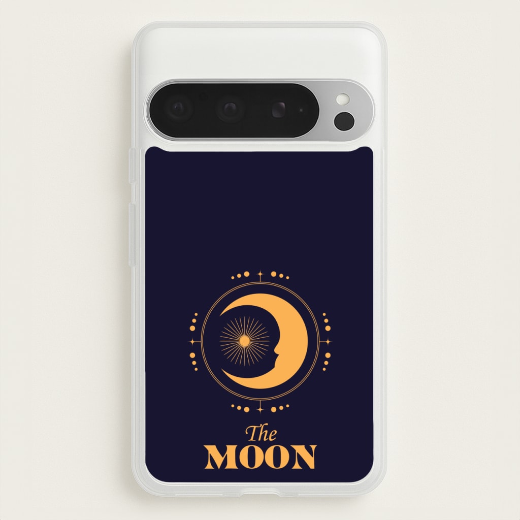 The Moon Dark Blue - Tarot Cards Phone Case for Google Pixel 9 Pro XL