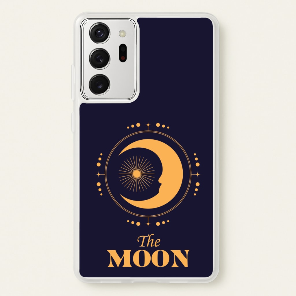 The Moon Dark Blue - Tarot Cards Phone Case for Galaxy Note 20 Ultra