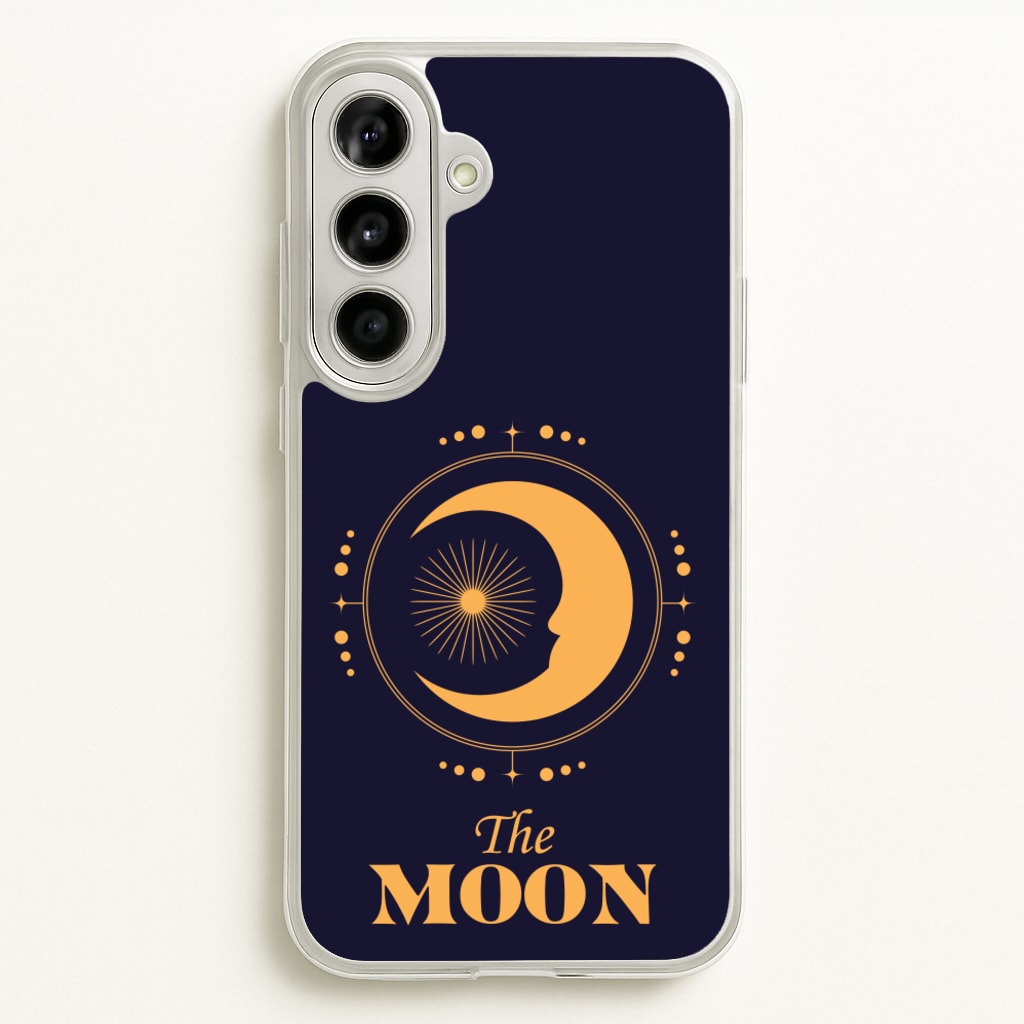 The Moon Dark Blue - Tarot Cards Phone Case for Galaxy A56