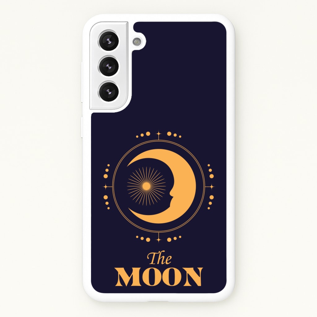 The Moon Dark Blue - Tarot Cards Phone Case for Galaxy S22 Plus