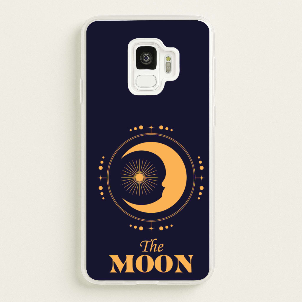 The Moon Dark Blue - Tarot Cards Phone Case for Galaxy S9