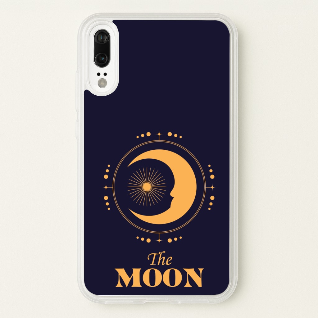 The Moon Dark Blue - Tarot Cards Phone Case for Huawei P20