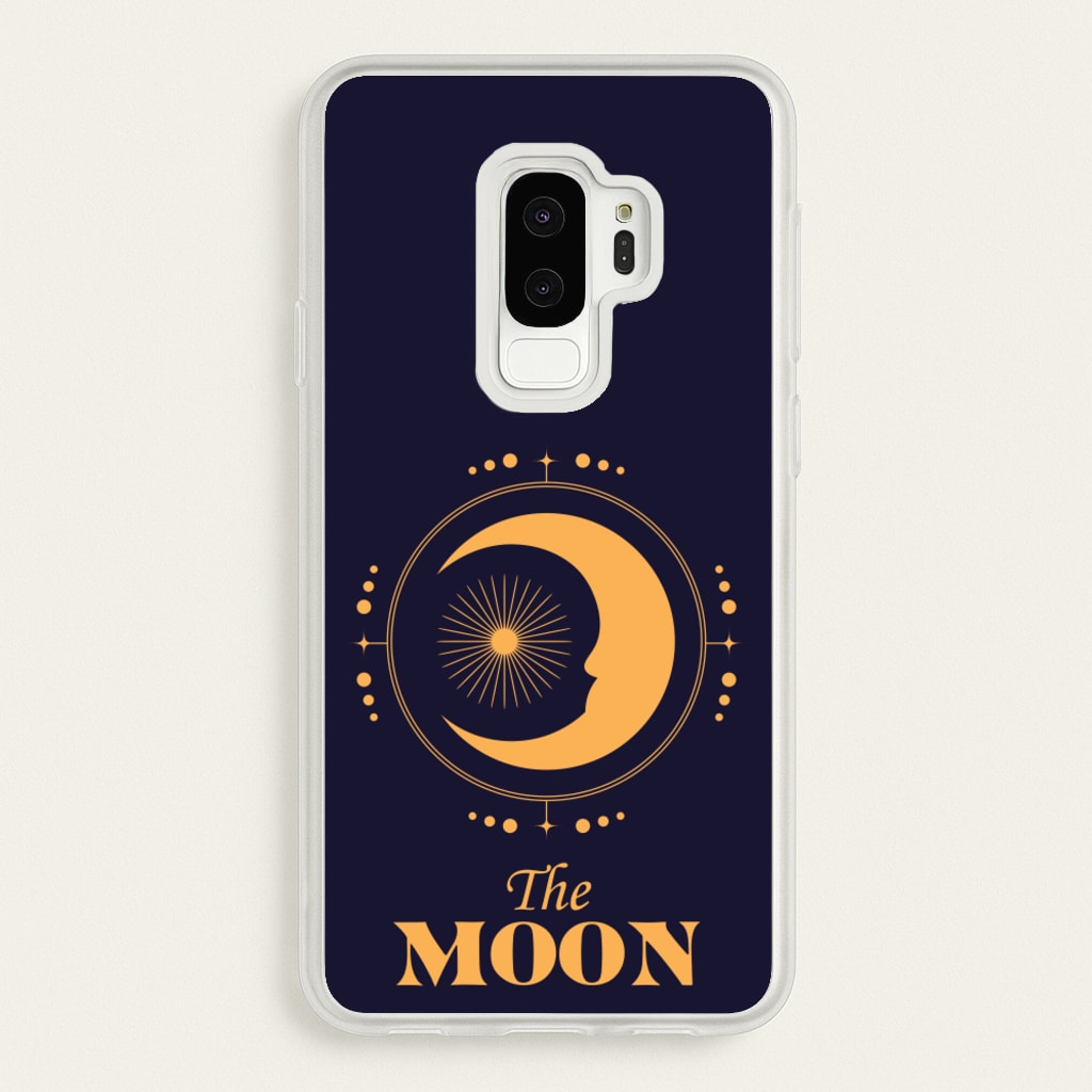 The Moon Dark Blue - Tarot Cards Phone Case for Galaxy S9 Plus