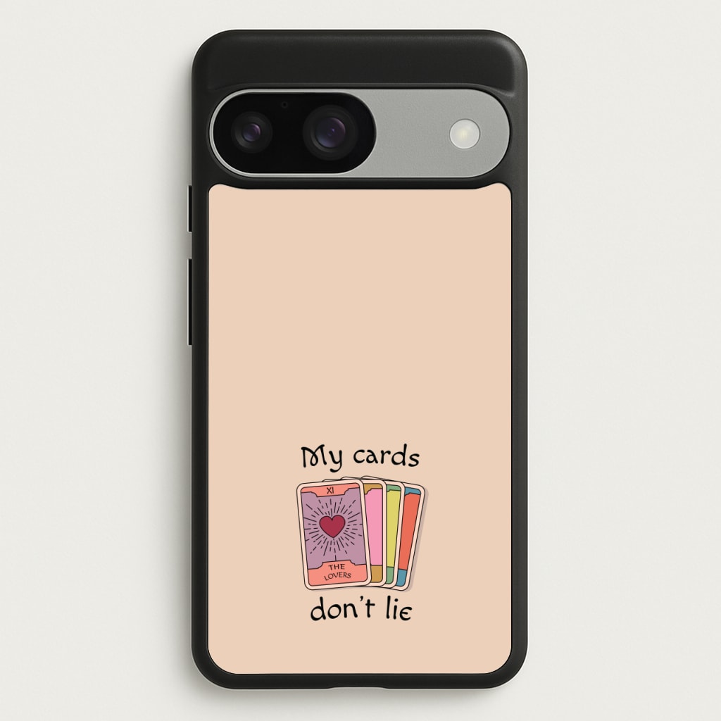 My Cards, Don't Lie - Tarot Cards Phone Case for Google Pixel 9 / 9 Pro