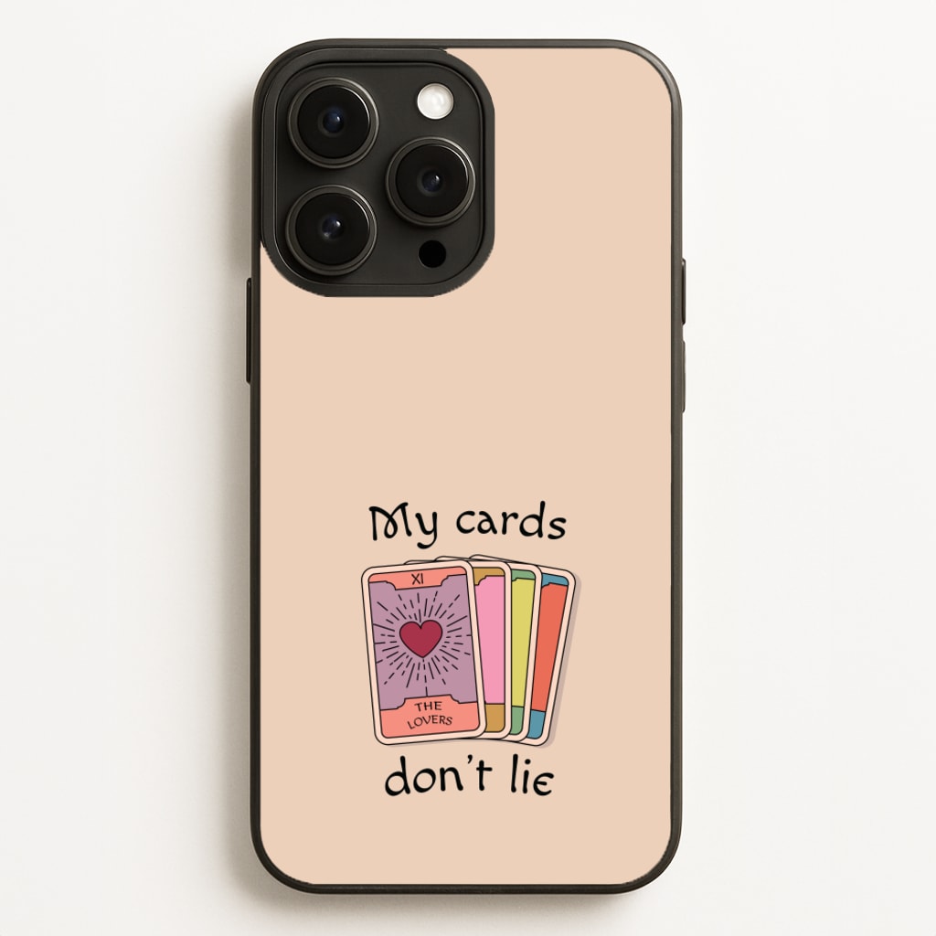 My Cards, Don't Lie - Tarot Cards Phone Case for iPhone 12 Pro Max