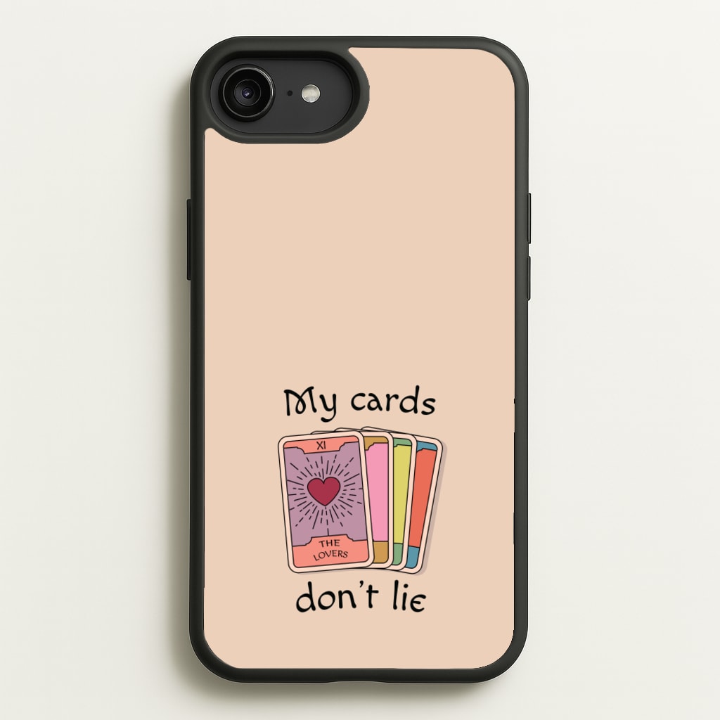 My Cards, Don't Lie - Tarot Cards Phone Case for iPhone 6 Plus / 7 Plus / 8 Plus