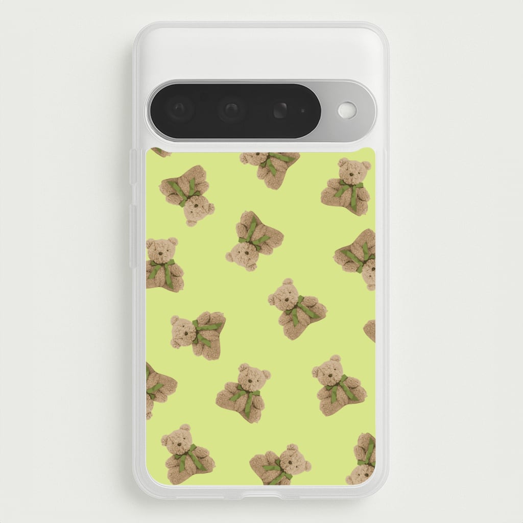 Green Teddy Bears Phone Case for Google Pixel 10 Pro XL