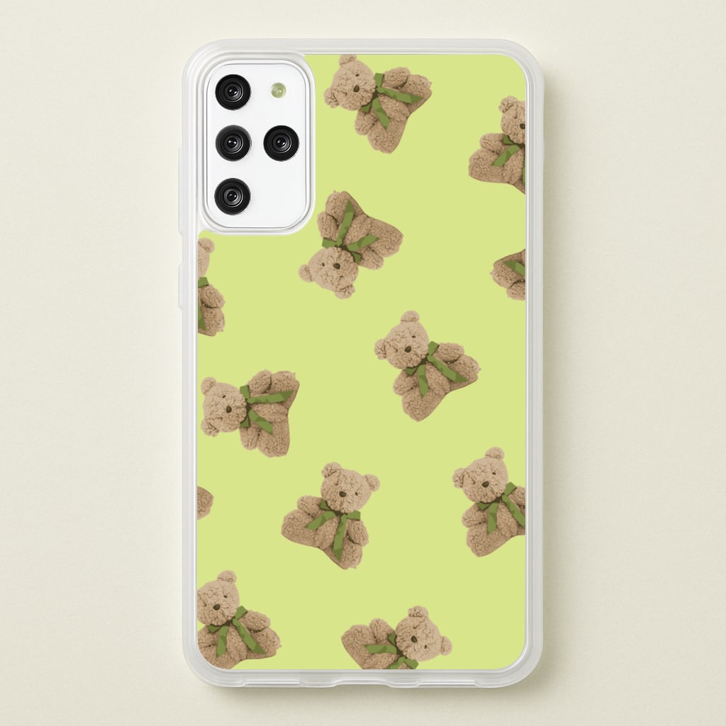 Green Teddy Bears - Clean Girl Aesthetic Phone Case for Galaxy S20 Plus
