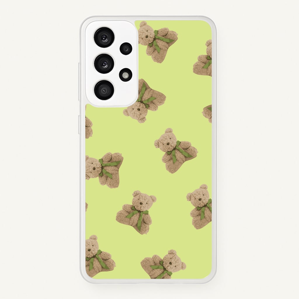 Green Teddy Bears - Clean Girl Aesthetic Phone Case for Galaxy A33