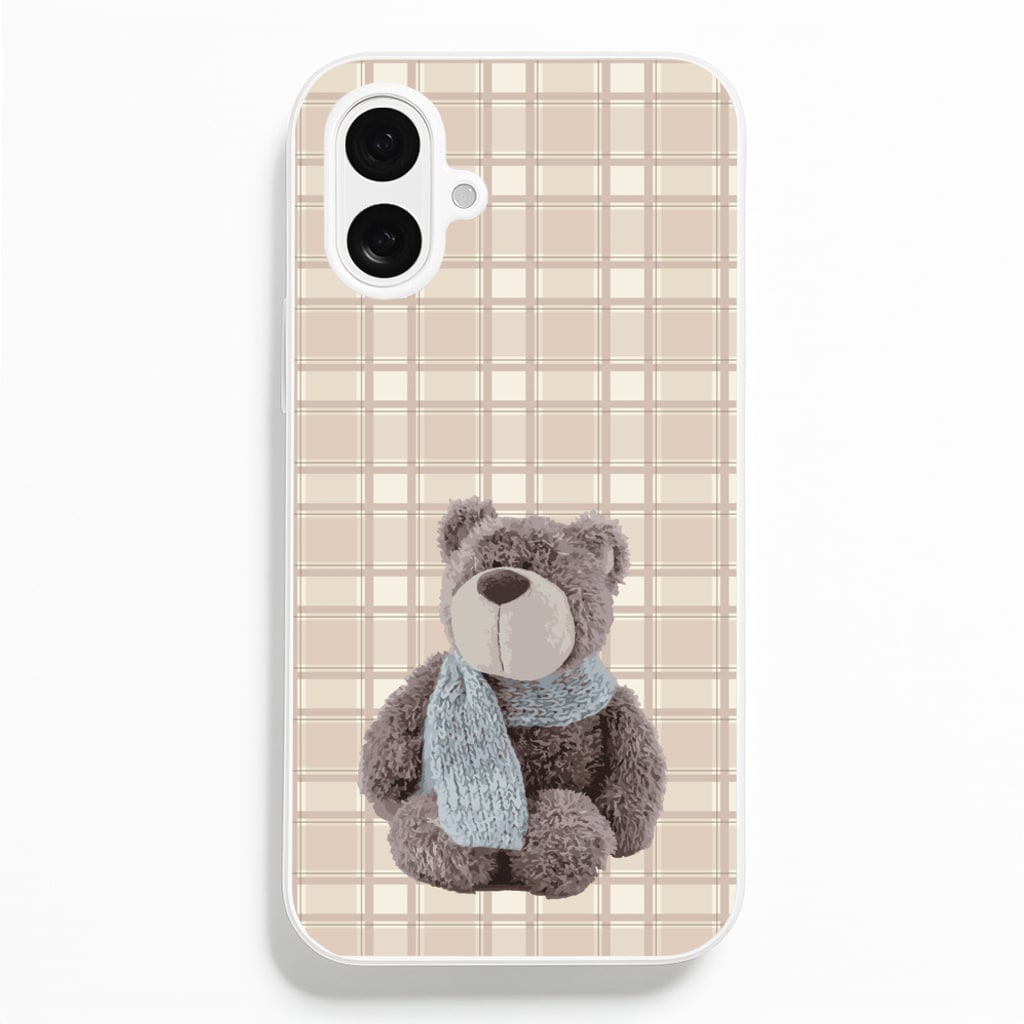 Tartan Teddy Bear Phone Case