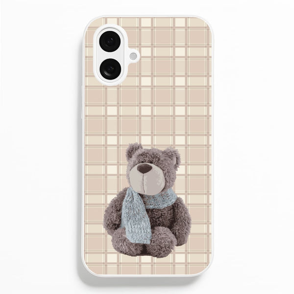 Tartan Teddy Bear Phone Case