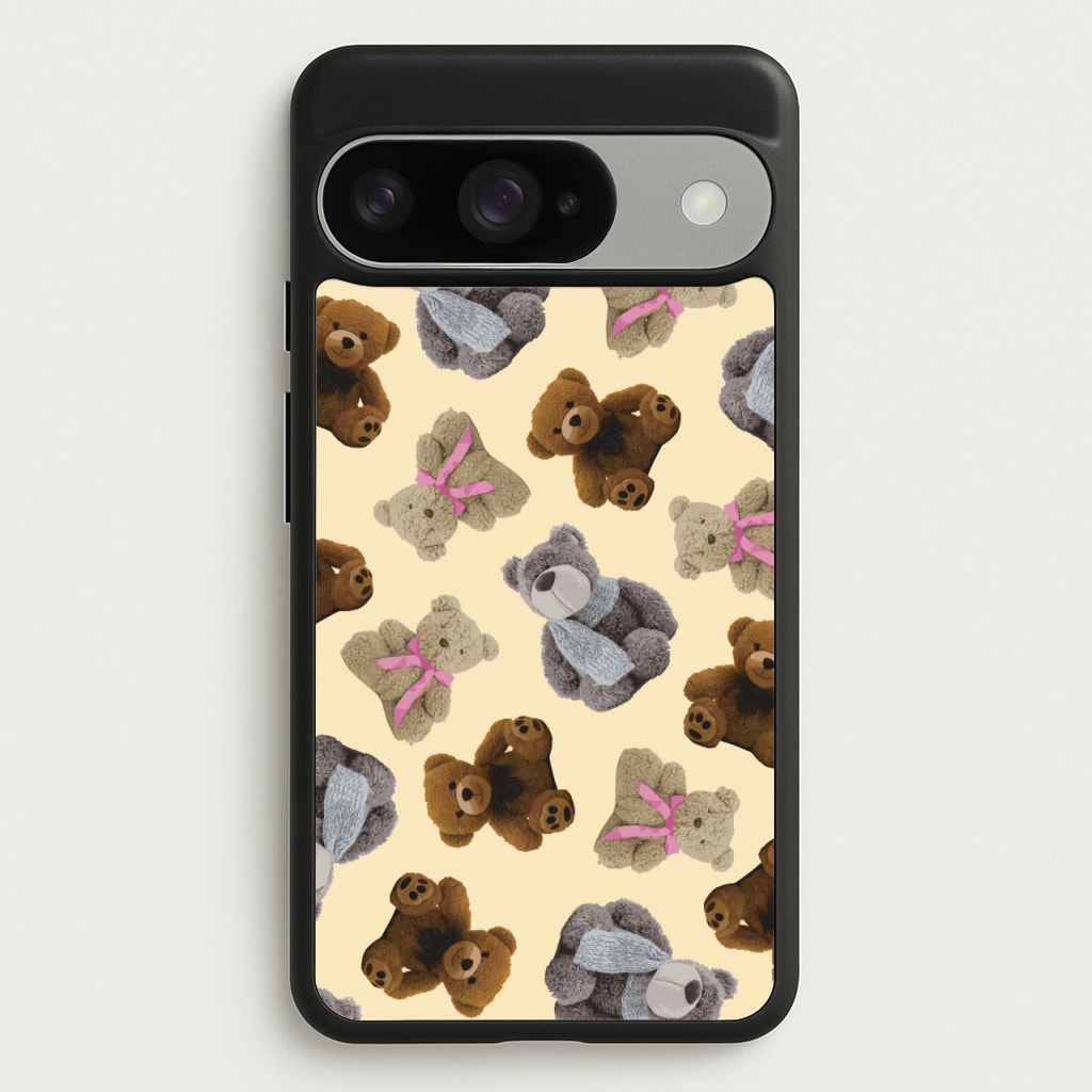 Assortment Of Teddies Pattern Phone Case for Google Pixel 10 / 10 Pro