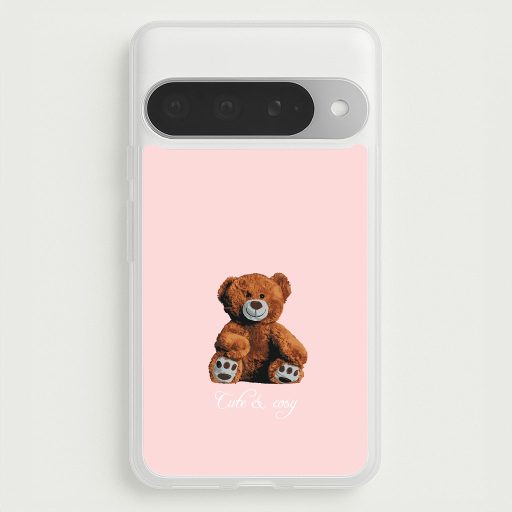 Cute And Cosy Teddy Bear Phone Case for Google Pixel 10 Pro XL