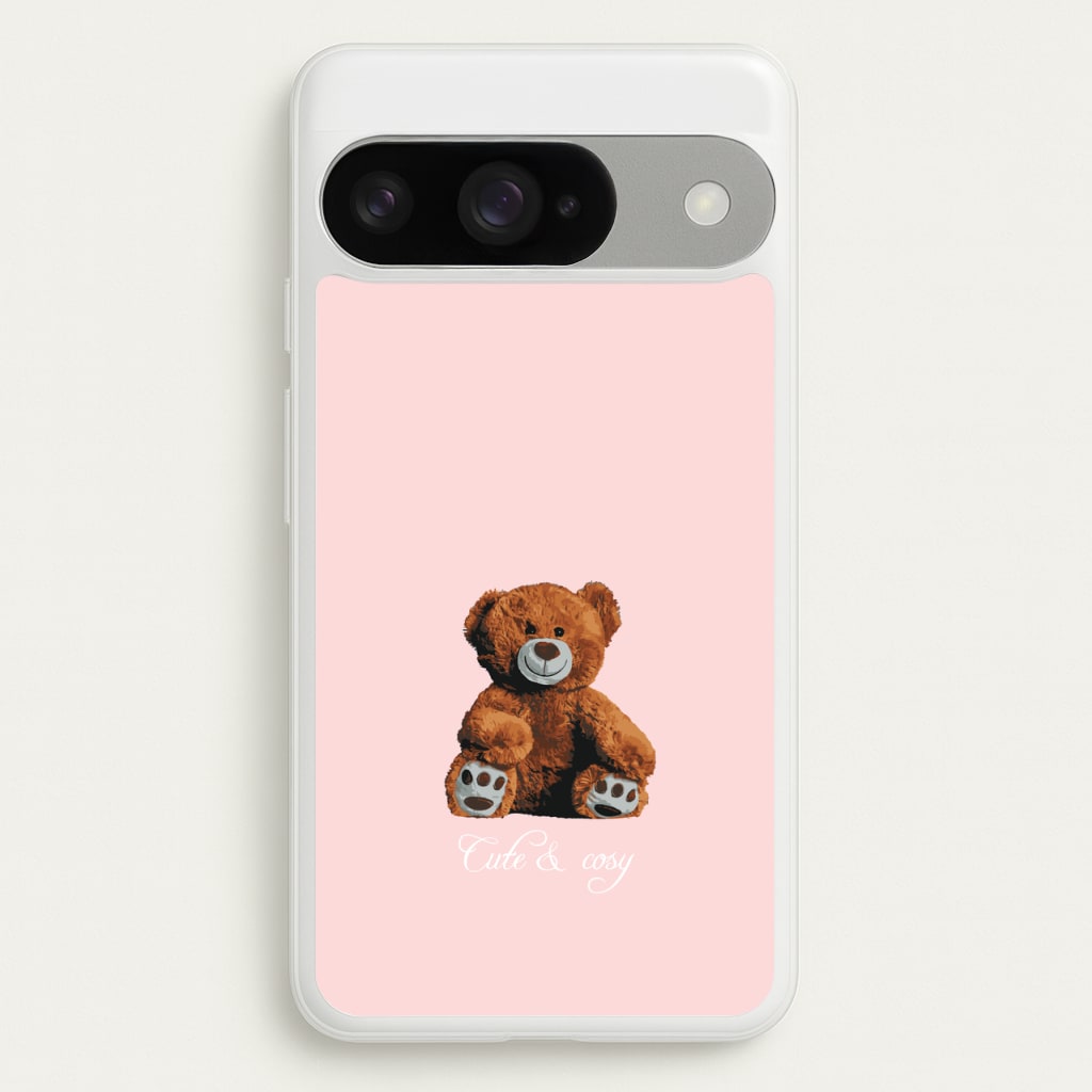 Cute And Cosy Teddy Bear Phone Case for Google Pixel 10 / 10 Pro