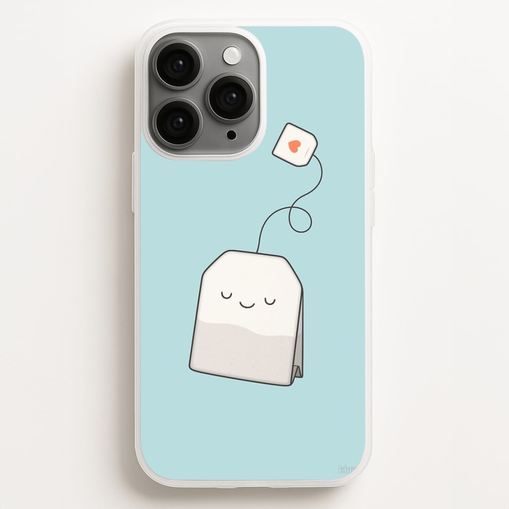Tea Time - Cartoon Tea Bag - Phone Case for iPhone 16 Pro Max