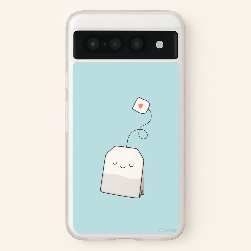 Tea Time - Cartoon Tea Bag - Phone Case for Google Pixel 7 Pro