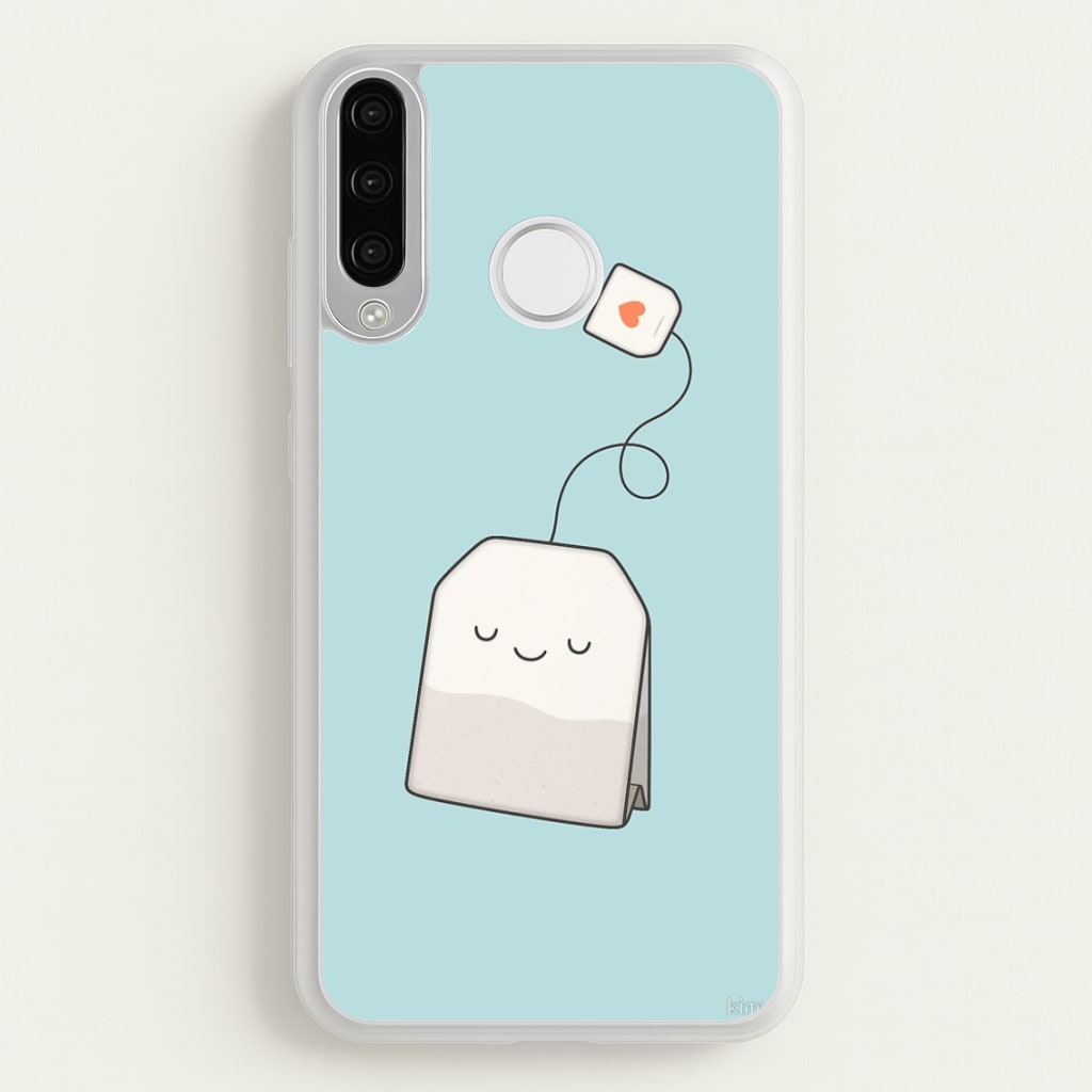 Tea Time - Cartoon Tea Bag - Phone Case for Huawei P30 Lite