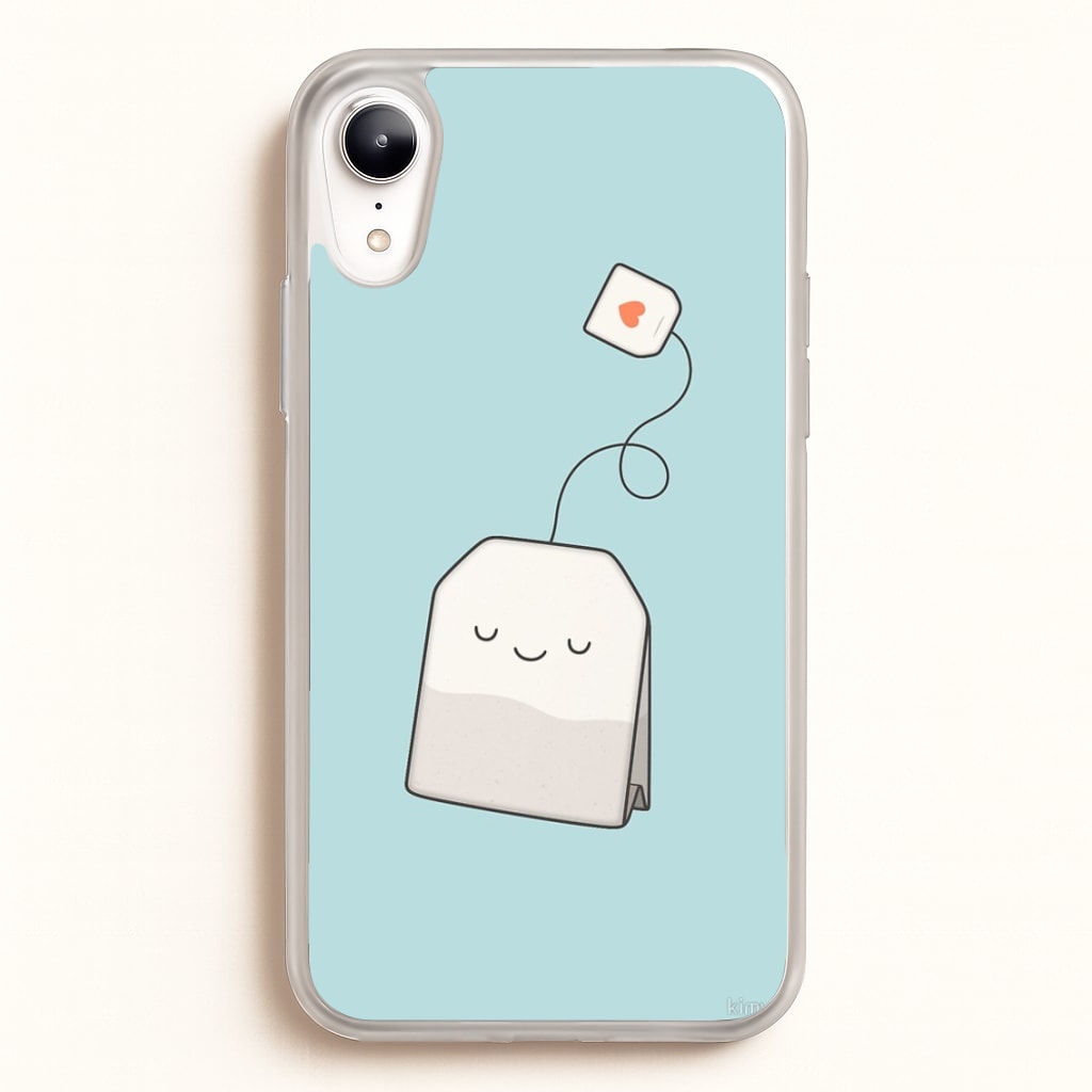 Tea Time - Cartoon Tea Bag - Phone Case for iPhone XR
