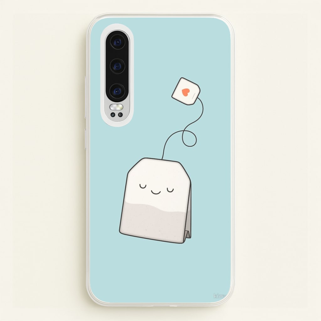 Tea Time - Cartoon Tea Bag - Phone Case for Huawei P30