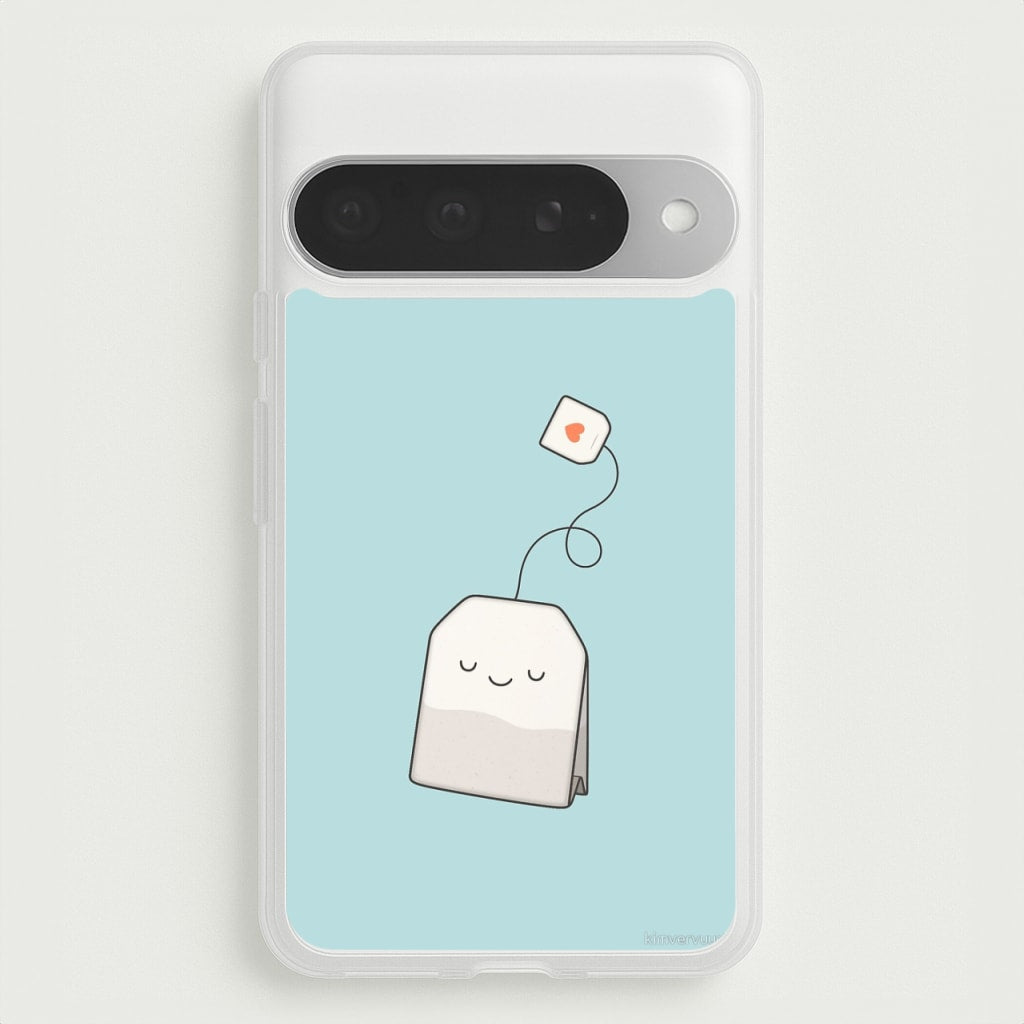 Tea Time - Cartoon Tea Bag Phone Case for Google Pixel 10 Pro XL