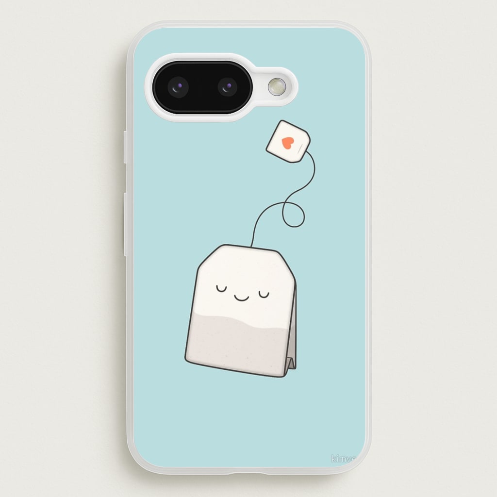 Tea Time - Cartoon Tea Bag - Phone Case for Google Pixel 9a