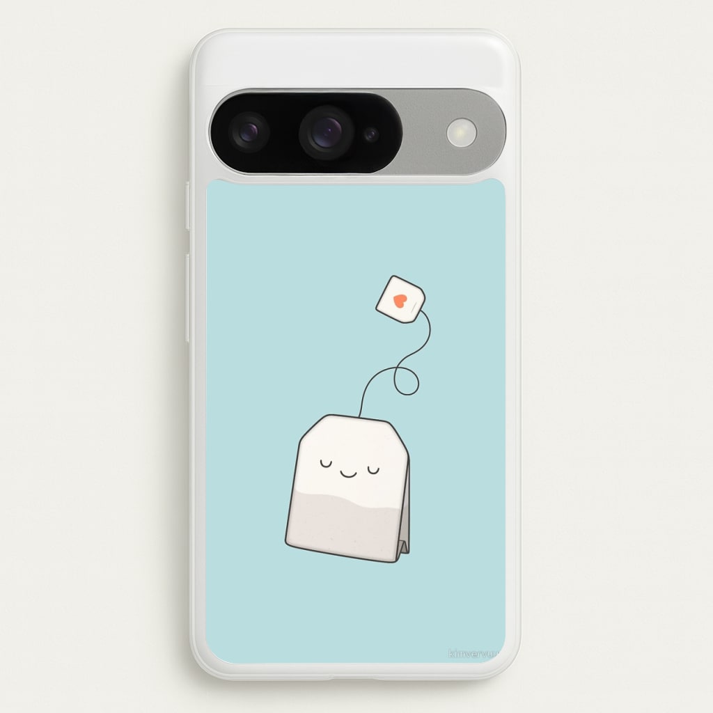 Tea Time - Cartoon Tea Bag Phone Case for Google Pixel 10 / 10 Pro