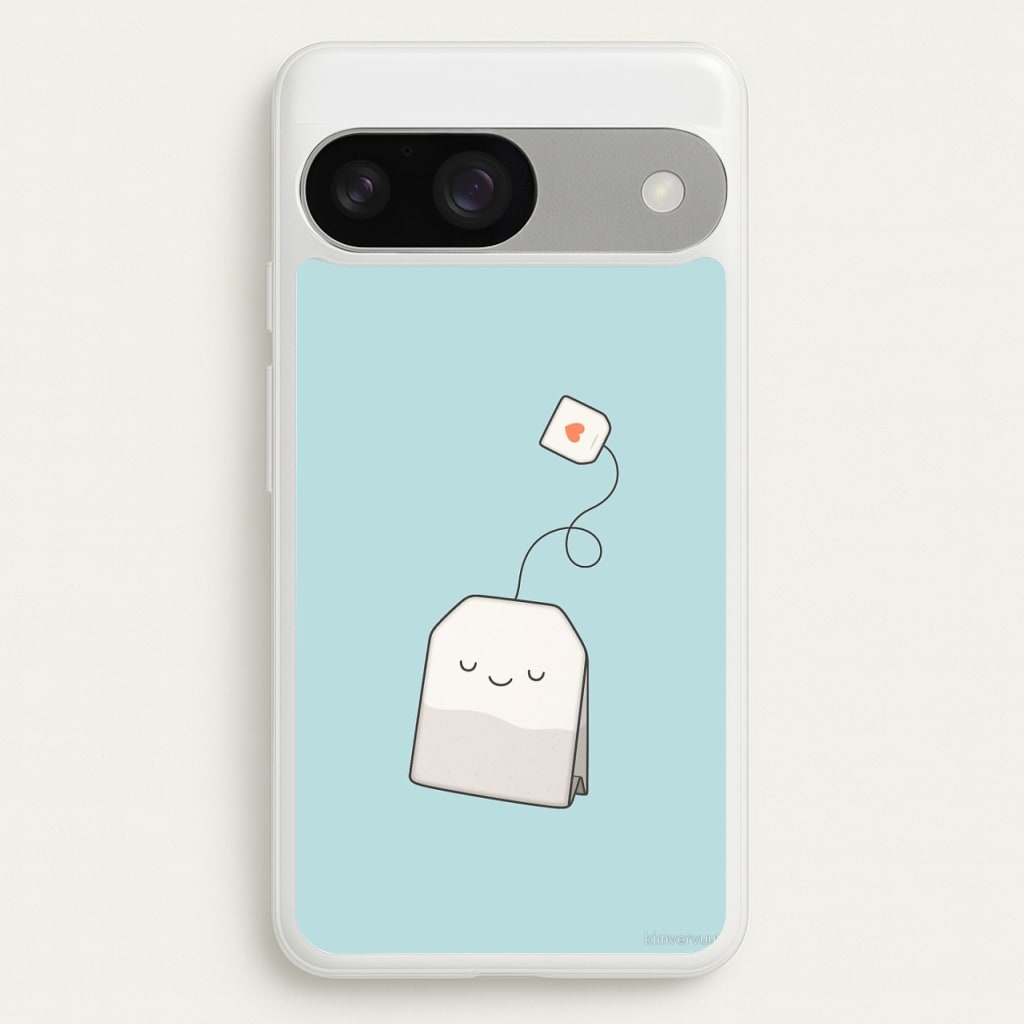 Tea Time - Cartoon Tea Bag - Phone Case for Google Pixel 9 / 9 Pro