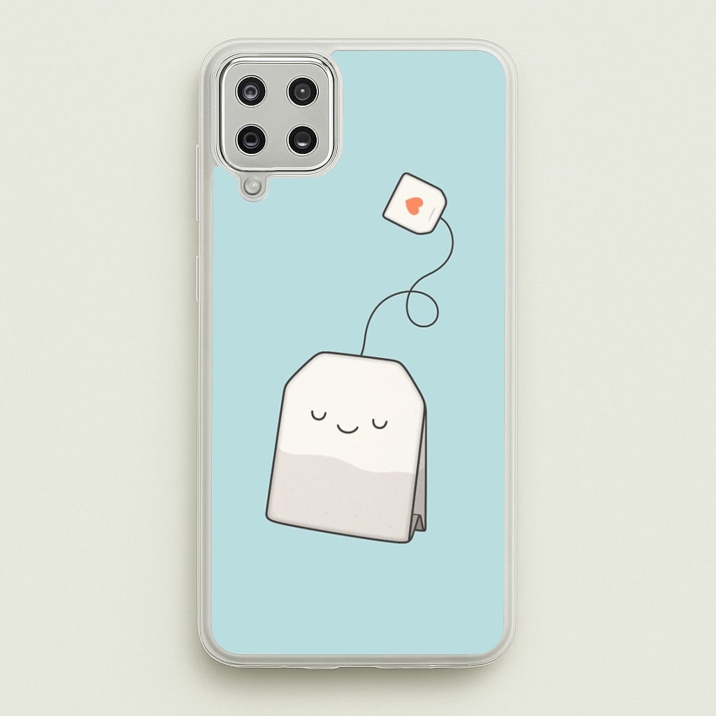 Tea Time - Cartoon Tea Bag - Phone Case for Galaxy A12
