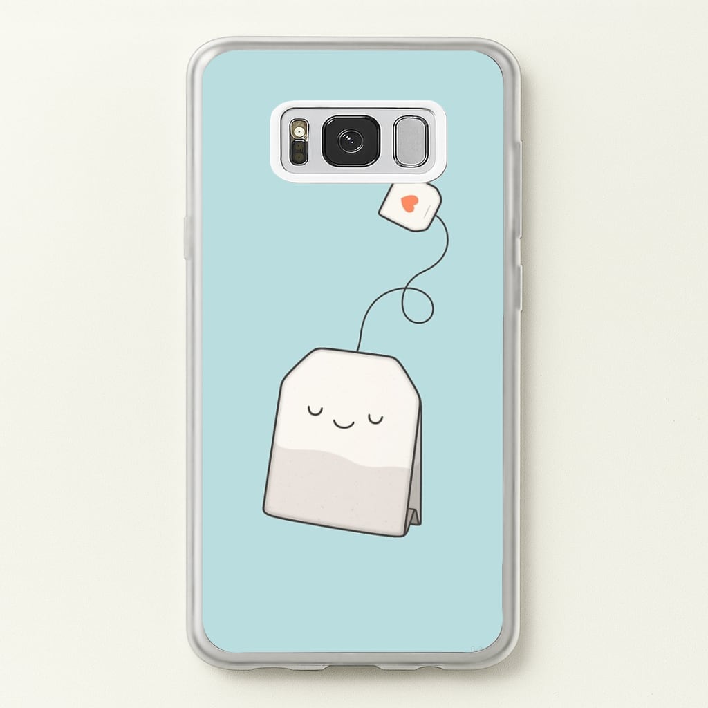 Tea Time - Cartoon Tea Bag - Phone Case for Galaxy S8