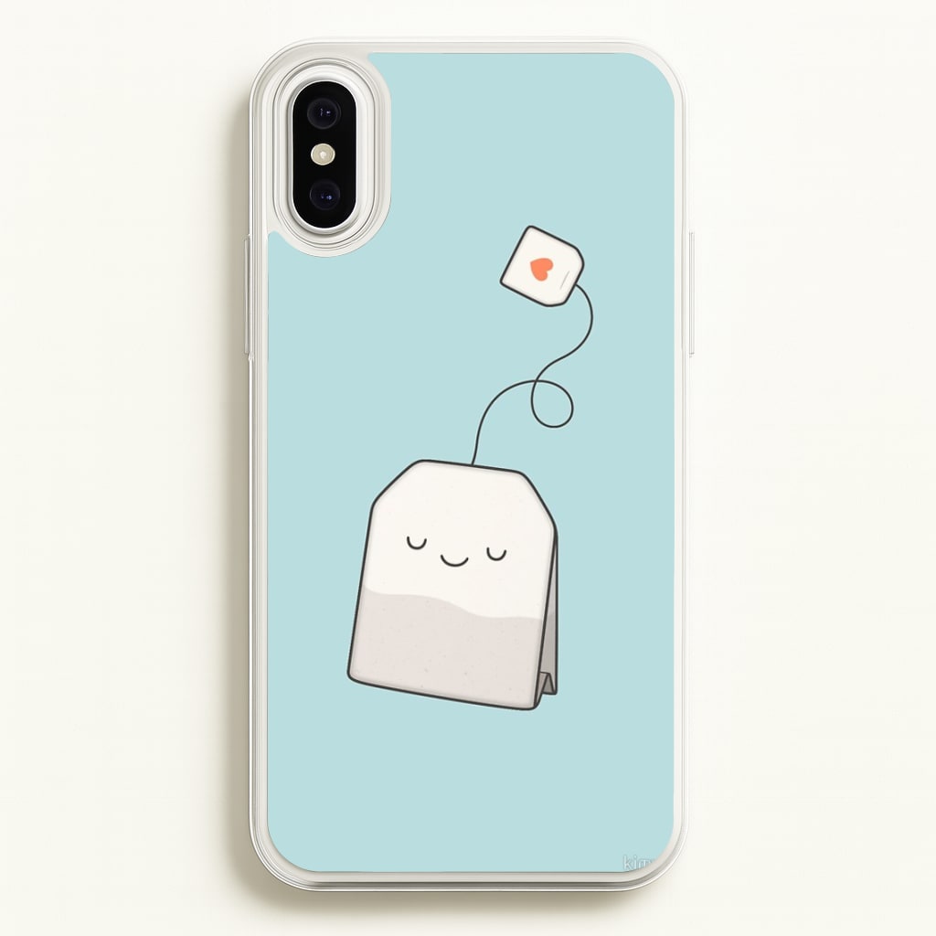 Tea Time - Cartoon Tea Bag - Phone Case for iPhone XS Max