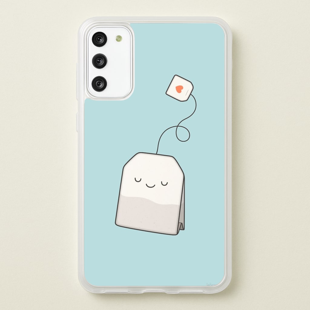 Tea Time - Cartoon Tea Bag - Phone Case for Galaxy A41