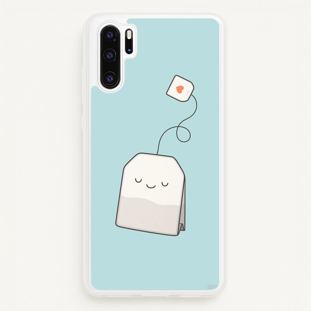 Tea Time - Cartoon Tea Bag - Phone Case for Huawei P30 Pro