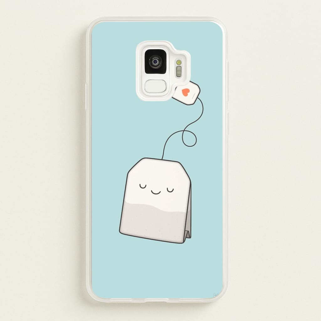 Tea Time - Cartoon Tea Bag - Phone Case for Galaxy S9