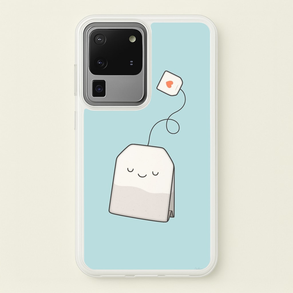 Tea Time - Cartoon Tea Bag - Phone Case for Galaxy S20 Ultra