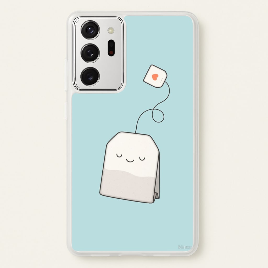 Tea Time - Cartoon Tea Bag - Phone Case for Galaxy Note 20 Ultra