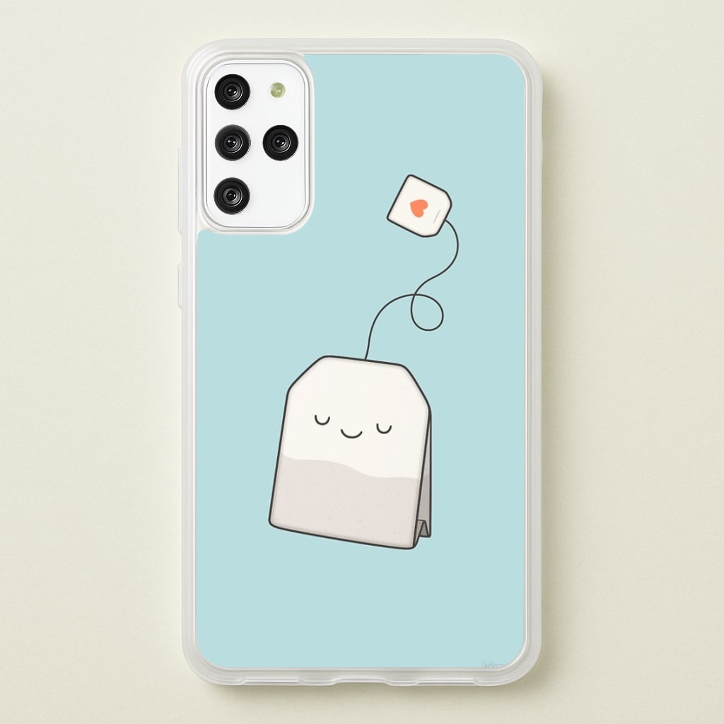 Tea Time - Cartoon Tea Bag - Phone Case for Galaxy S20 Plus