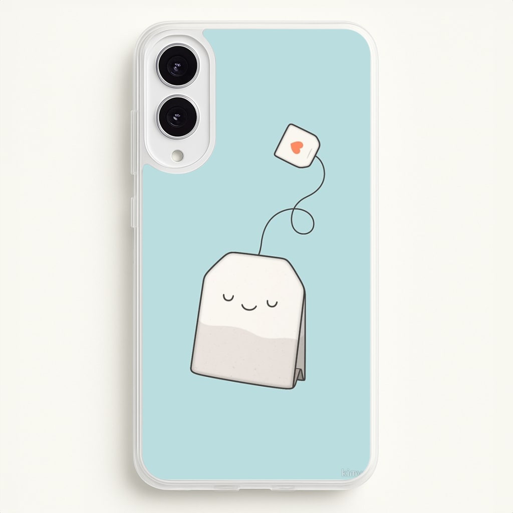 Tea Time - Cartoon Tea Bag - Phone Case for Galaxy S25 Edge