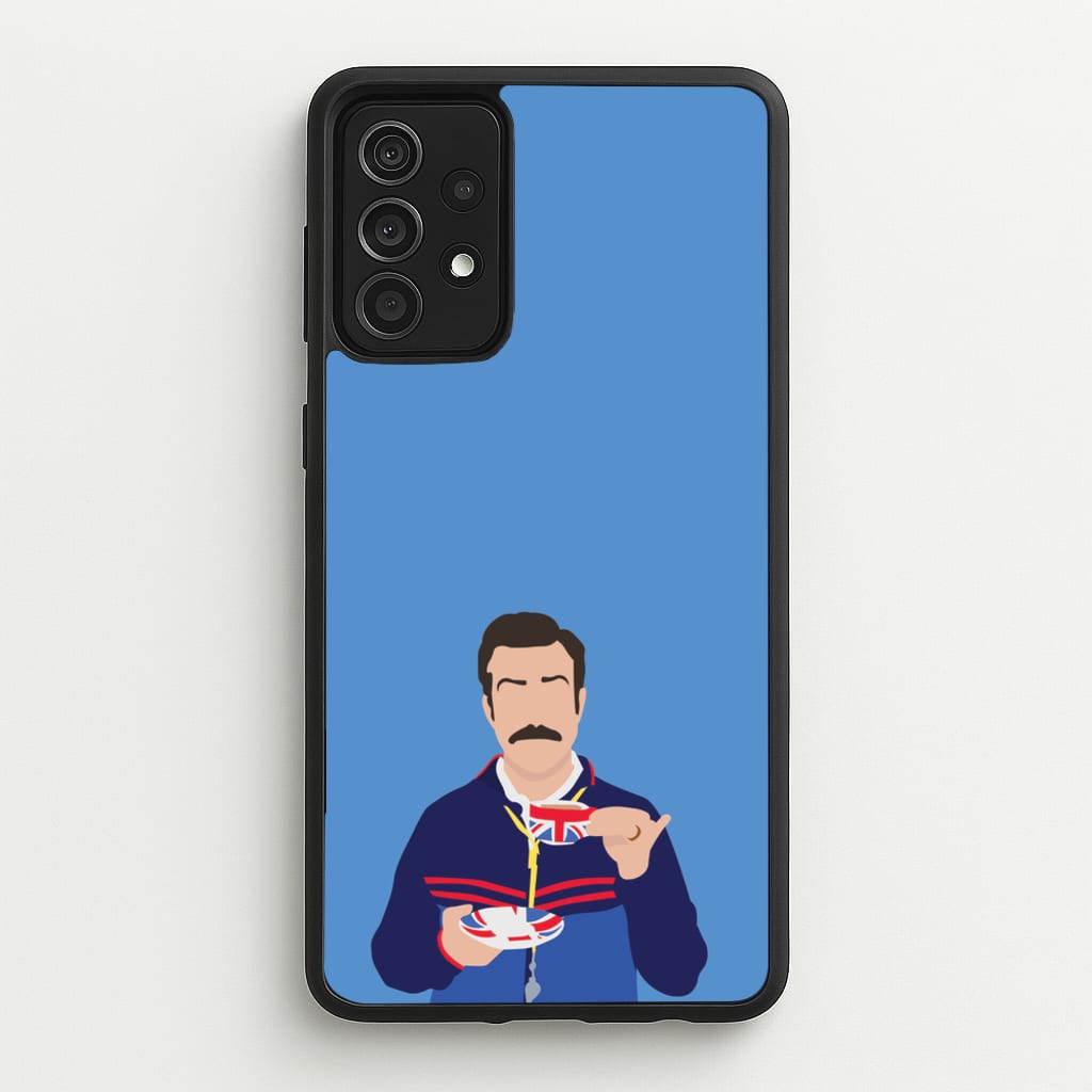 Ted Drinking Tea - Ted Lasso Phone Case for Galaxy A52 / A52s