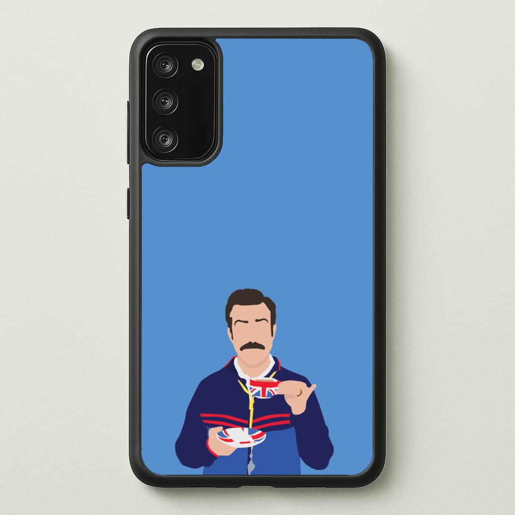 Ted Drinking Tea - Ted Lasso Phone Case for Galaxy S20