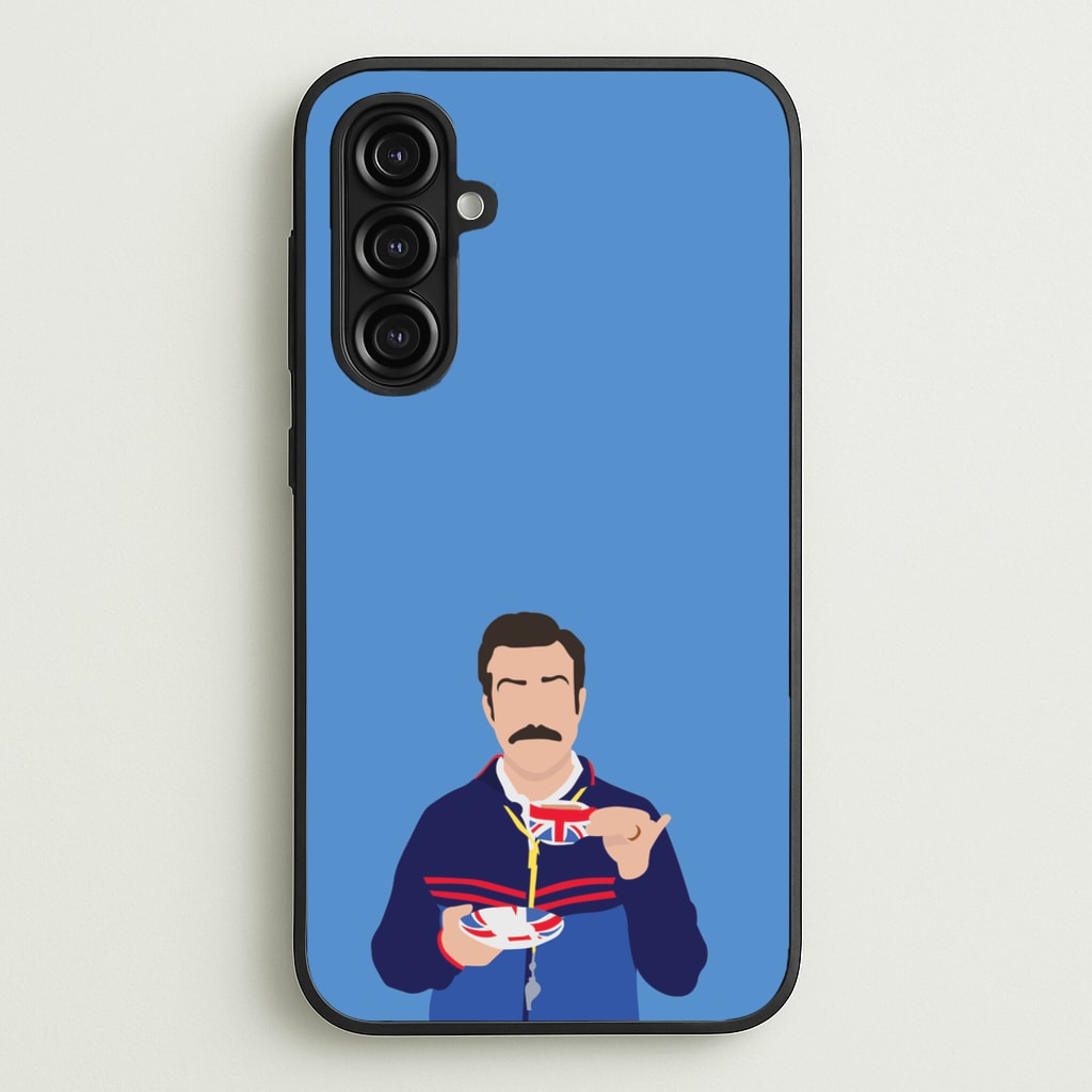 Ted Drinking Tea - Ted Lasso Phone Case for Galaxy A16