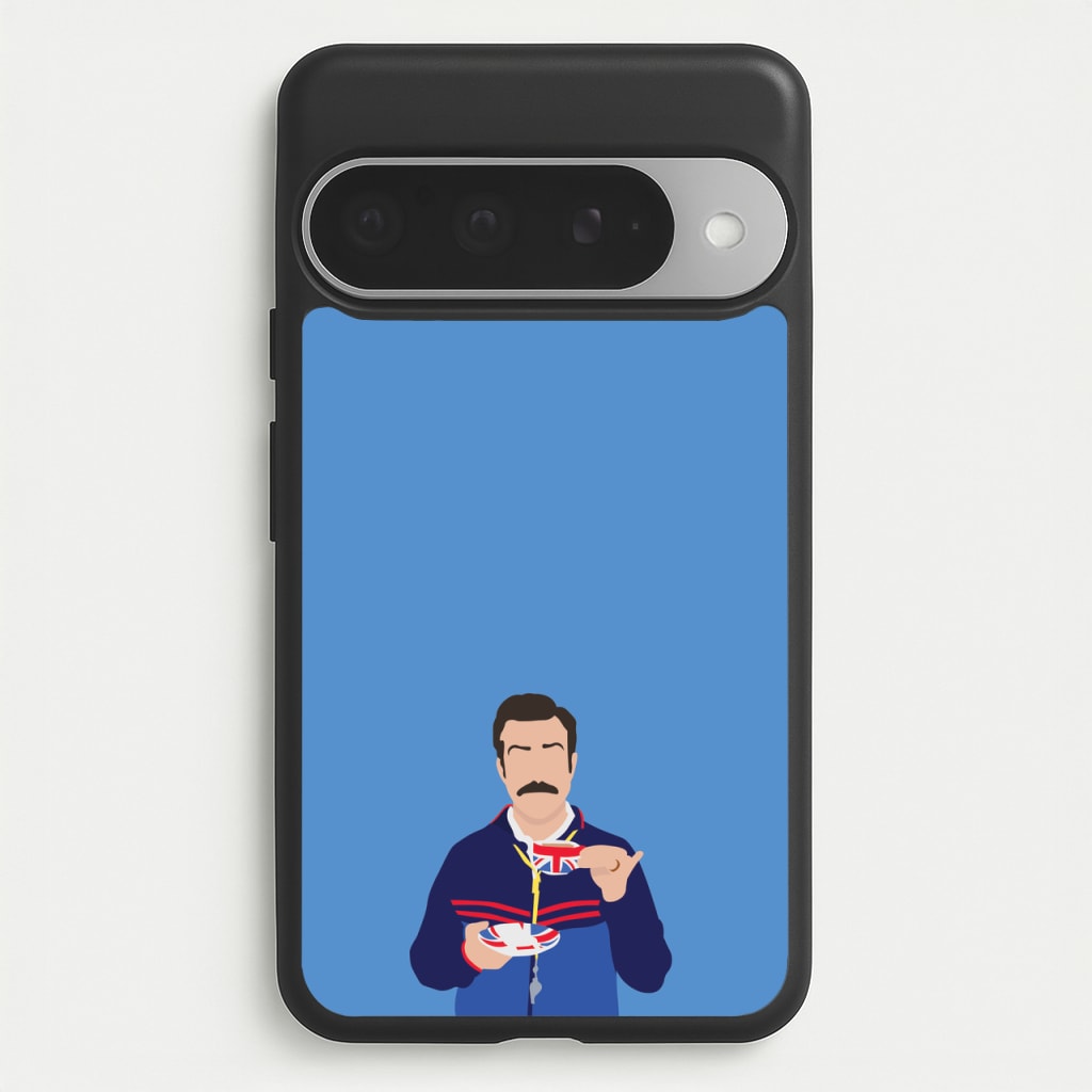 Ted Drinking Tea Phone Case for Google Pixel 10 Pro XL