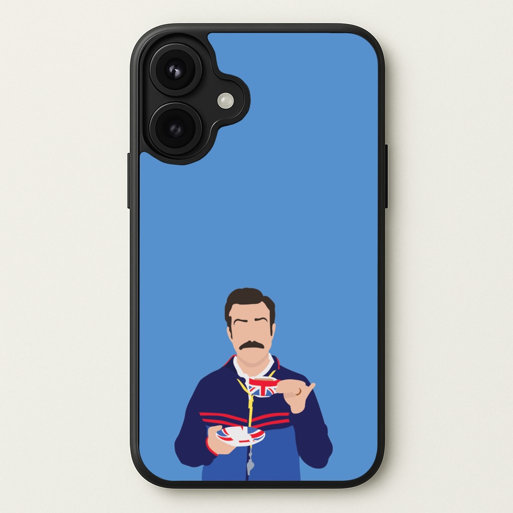 Ted Drinking Tea Phone Case for iPhone 17